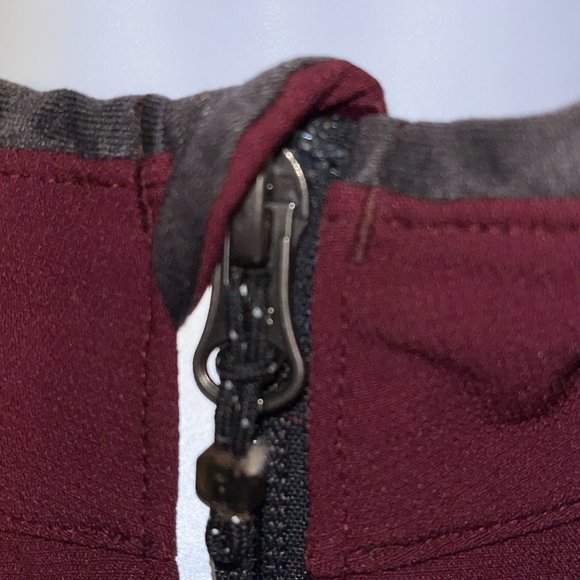 Novara "headwind" Jacket, Color Rouge/Asphalt (maroon/grey) Men's Size XL - Picture 14 of 16